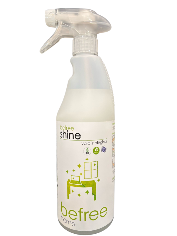 BEFREE HOME "Shine" 3-in-1 ekologiškas valiklis 750 ml
