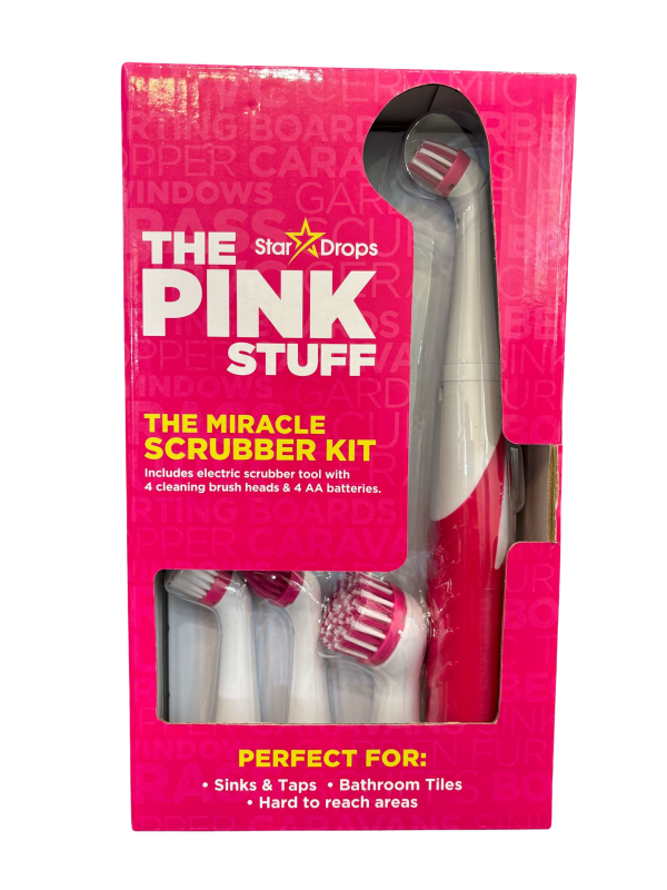 Stardrops The Pink Stuff – 4 valymo šepetėlių galvutėmis