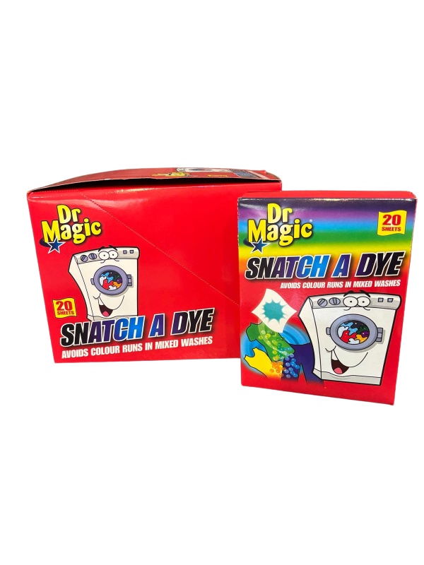 Dr. Magic Snatch A Dye – skalbimo spalvų apsaugos lakštai
