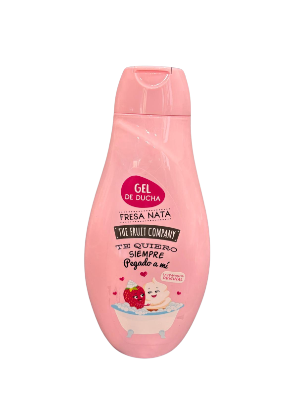 THE FRUIT COMPANY dušo gelis “Strawberry Chantilly”, 600 ml