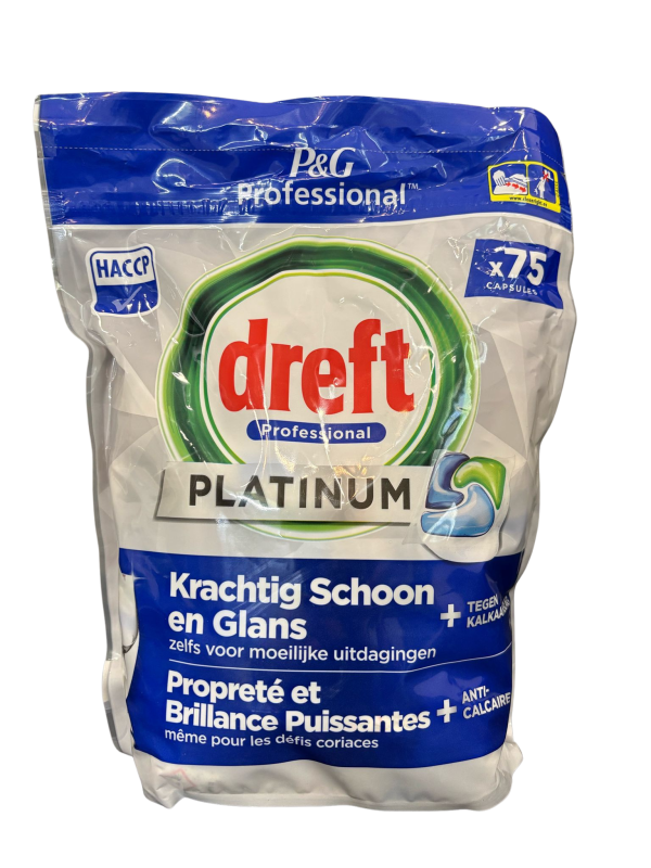 DREFT All in One indaplovių kapsulės, 75 vnt.
