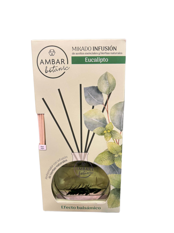 AMBAR Mikado Botanic Menthe & Eucalyptus 75 ml