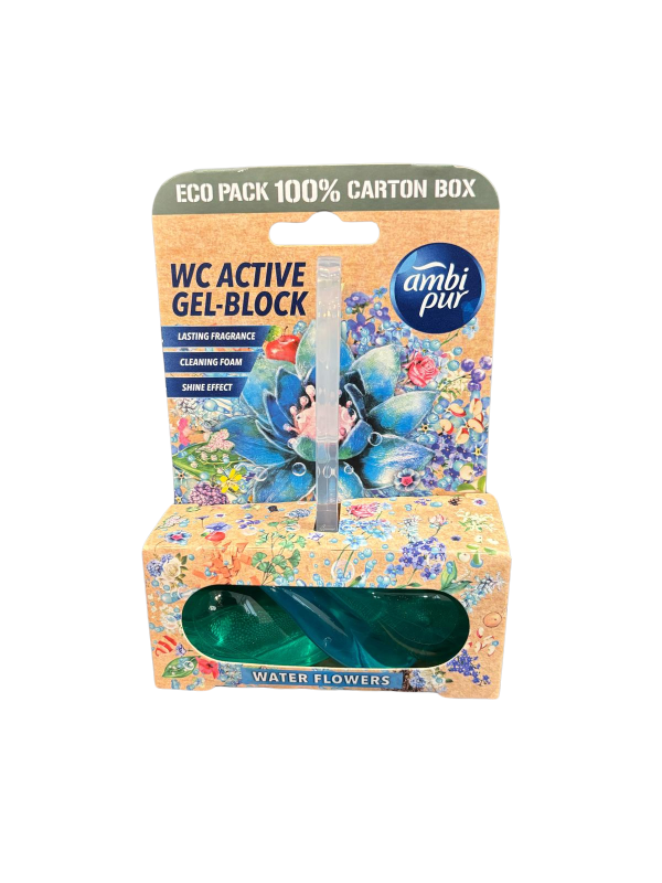 Ambi Pur Active Gel-Block Water Flowers 45 g