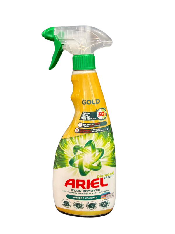 Ariel Stain Remover Gold 750 ml – purškiamas dėmių valiklis