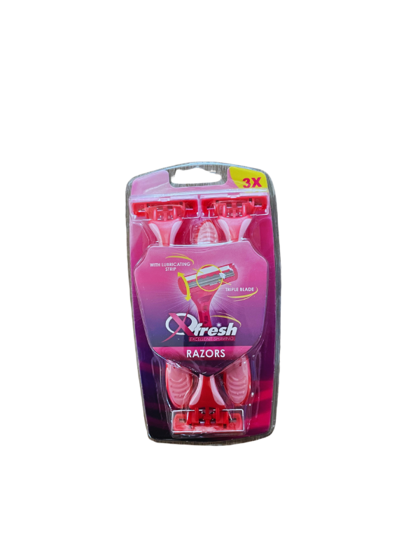 Xfresh Disposable Razor -moteriški vienkartiniai skustuvai