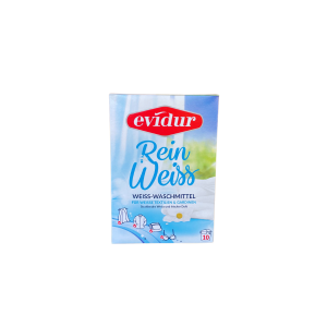 EVIDUR REIN WEISS skalbimo milteliai baltoms užuolaidoms 600 g
