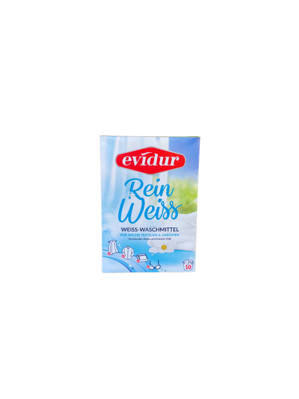 EVIDUR REIN WEISS skalbimo milteliai baltoms užuolaidoms 600 g