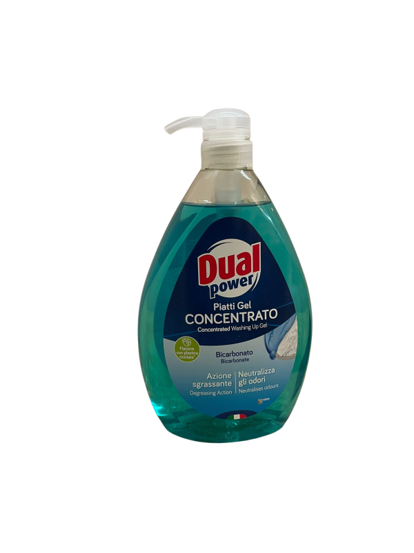 DUAL POWER Bicarbonato – indų ploviklis su soda, 1 l