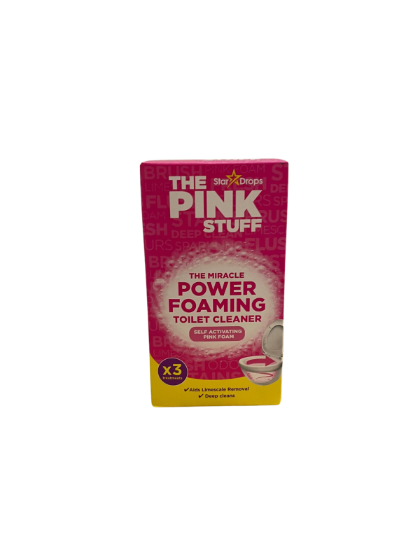 THE PINK STUFF Power Foaming – tualeto valymo milteliai