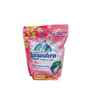 Lavandera Caps 4in1 Jasmin & Bergamot skalbimo kapsulės 46 vnt