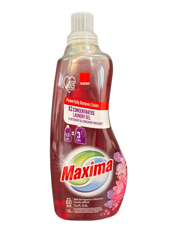 SANO Maxima Soft Silk – koncentruotas skalbimo gelis
