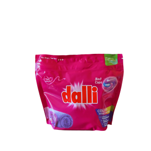 DALLI COLOR 3in1 skalbimo kapsulės, 24 vnt.