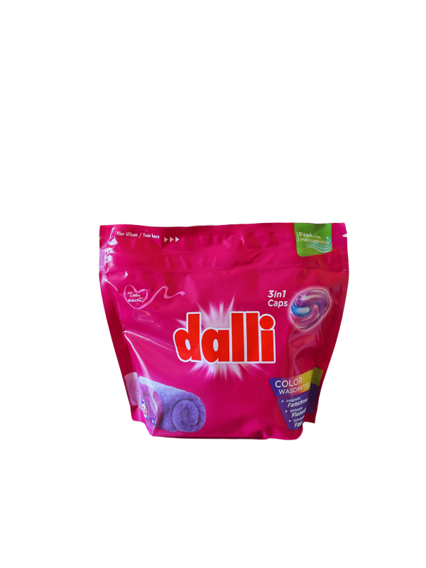 DALLI COLOR 3in1 skalbimo kapsulės, 24 vnt.