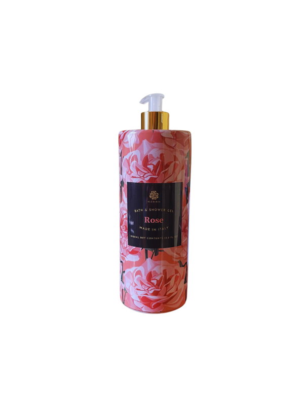 ALCHIMIA ROSE – parfumuota vonios ir dušo želė, 1000 ml