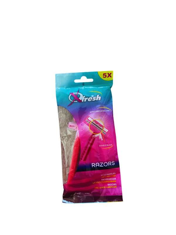 Xfresh Disposable Razor Blade for Women, 5 vnt.