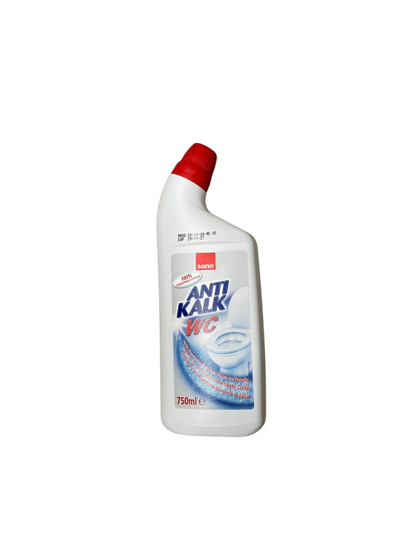 SANO Antikalk WC – klozeto valymo priemonė, 750 ml