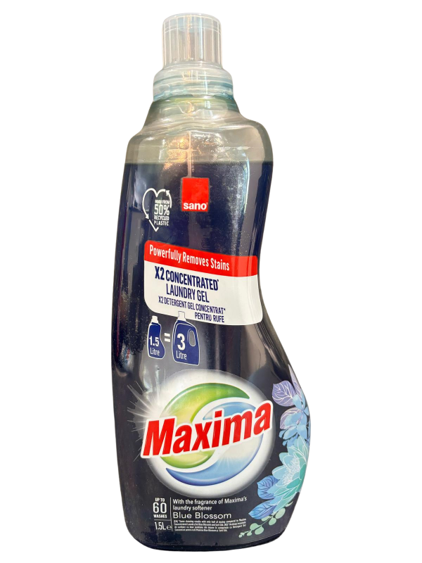 SANO Maxima Blue Blossom – koncentruotas skalbimo gelis