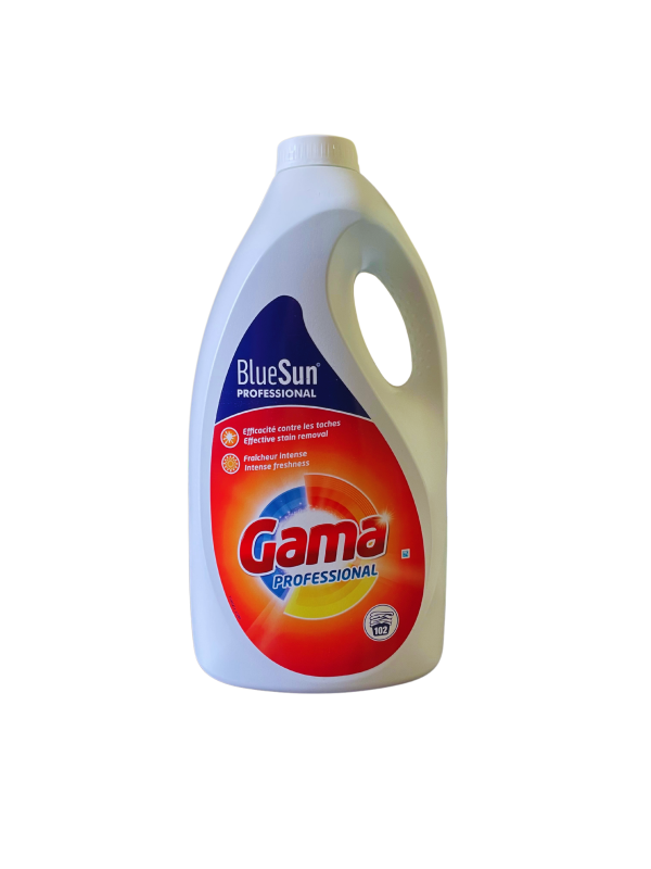 GAMA PROFESSIONAL – skalbimo gelis, 5.1 L
