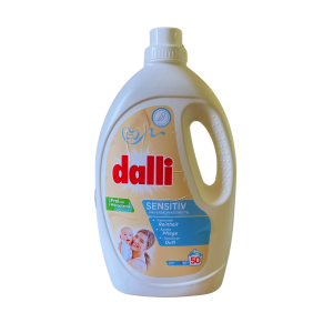 Dalli Sensitiv skystas skalbiklis, 50 skalbimų (2,75 l)