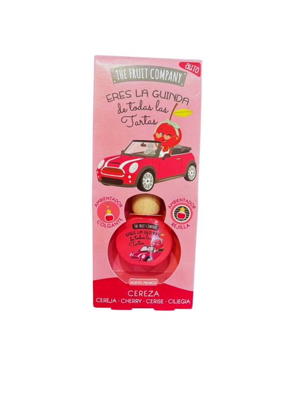THE FRUIT COMPANY automobilių oro gaiviklis – Vyšnių kvapas