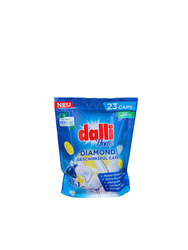 DALLI HOME DIAMOND indaplovės kapsulės, 23 vnt