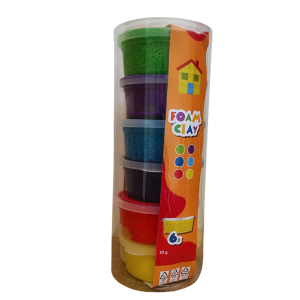 Foam Clay – pavasarinės spalvos, 6 x 25 g