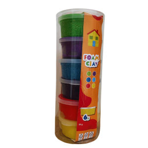 Foam Clay – pavasarinės spalvos, 6 x 25 g