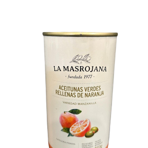 La Masrojana žalios alyvuogės su apelsinu 350 g