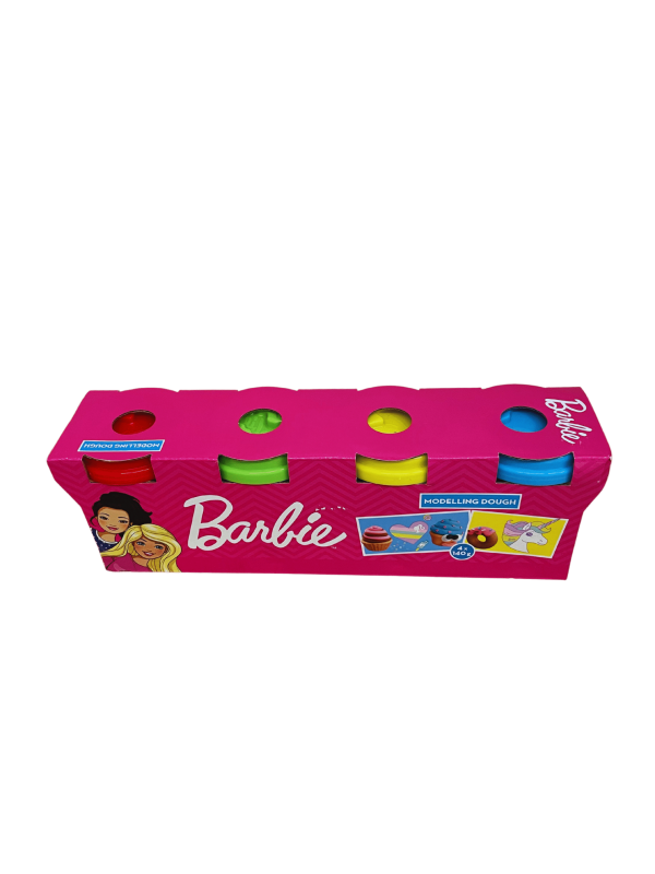 Barbie modelino rinkinys, 4 spalvos