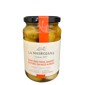 Aceitunas Gordal be kauliukų 360 g. stambios alyvuogės