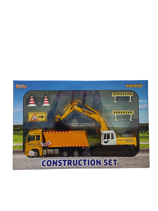 2-Play sunkvežimis (17 cm) su ekskavatoriumi (22 cm)