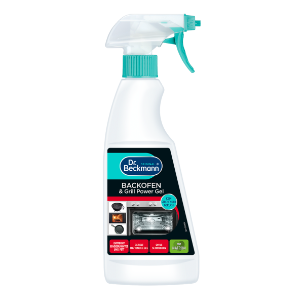 Dr. Beckmann orkaitės ir grilio valiklis gelio pagrindu | 375 ml